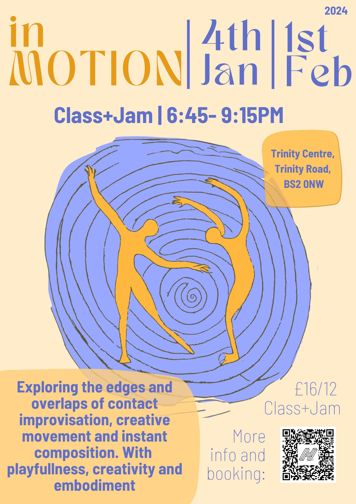 in MOTION - Class and Jam - Contact Improvisation and Movement Play