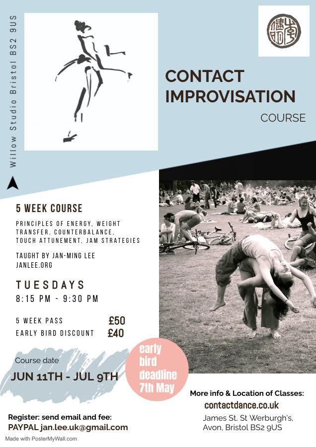 5 week contact Improvisation Course