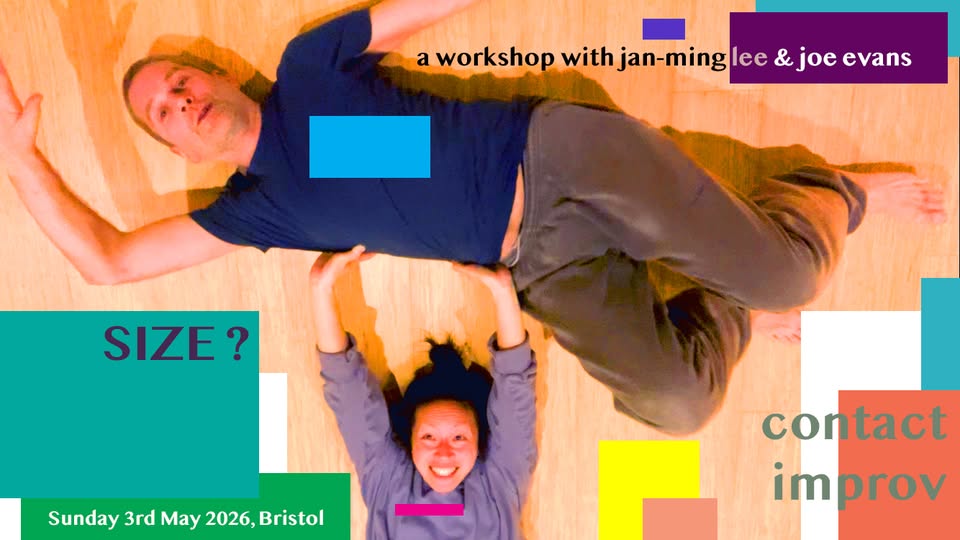 Size? A Contact Improvisation Workshop with Jan-Ming Lee and Joe Evans