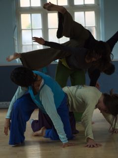 A Community Lab Time. All Day Contact Improvisation Research +/- Performance Night